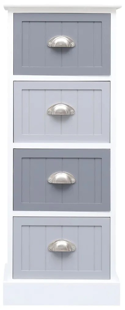vidaXL Βοηθητικό Ντουλάπι 35x30x90 εκ. από Ξύλο Παυλώνιας