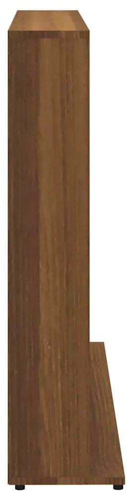 vidaXL Έπιπλο για CD Καφέ Δρυς 100x23x89,5εκ. Επεξεργασμένο Ξύλο