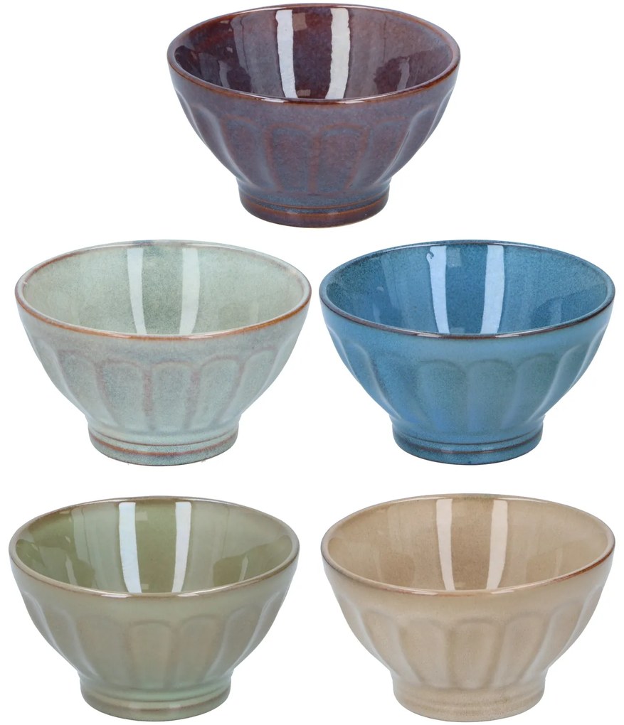 Μπολ Stoneware 5 Σχέδια