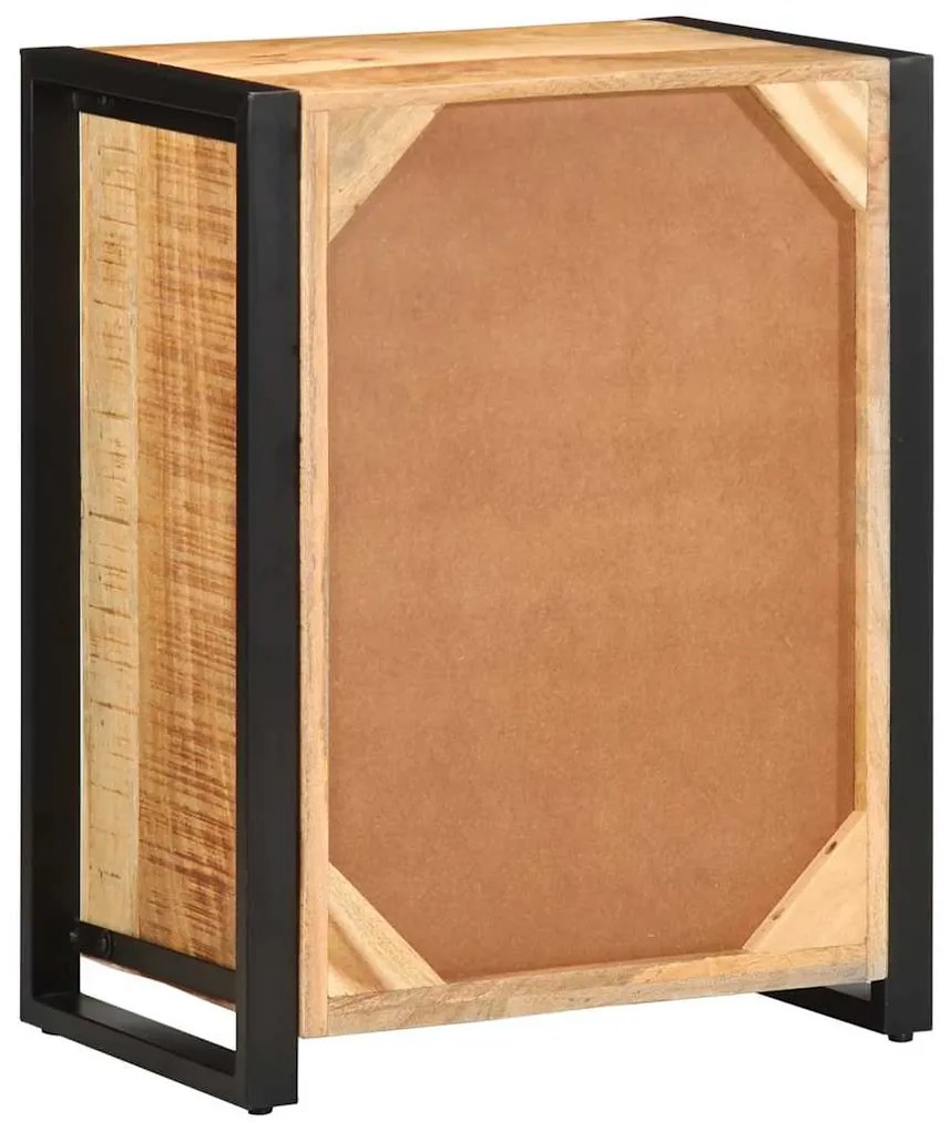 vidaXL Μπουφές 55x35x70 εκ. από Μασίφ Ακατέργαστο Ξύλο Μάνγκο