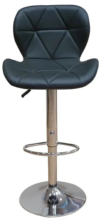 BAR91 BLACK PUΣKAMΠO ΜΕ ΑΜΟΡΤΙΣΕΡ 39X39X60-81/80-101εκ. (Σετ 2 ΤΕΜ)