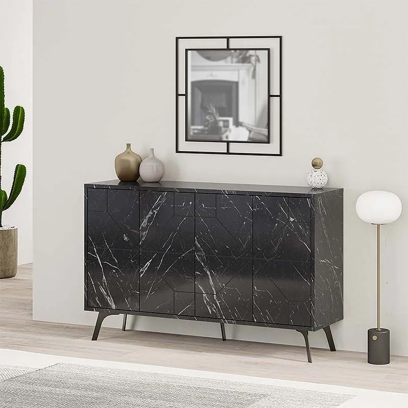 ΜΠΟΥΦΕΣ DUNE MEGAPAP ΧΡΩΜΑ ΜΑΥΡΟ ΕΦΕ ΜΑΡΜΑΡΟΥ 123X35X77,4ΕΚ.