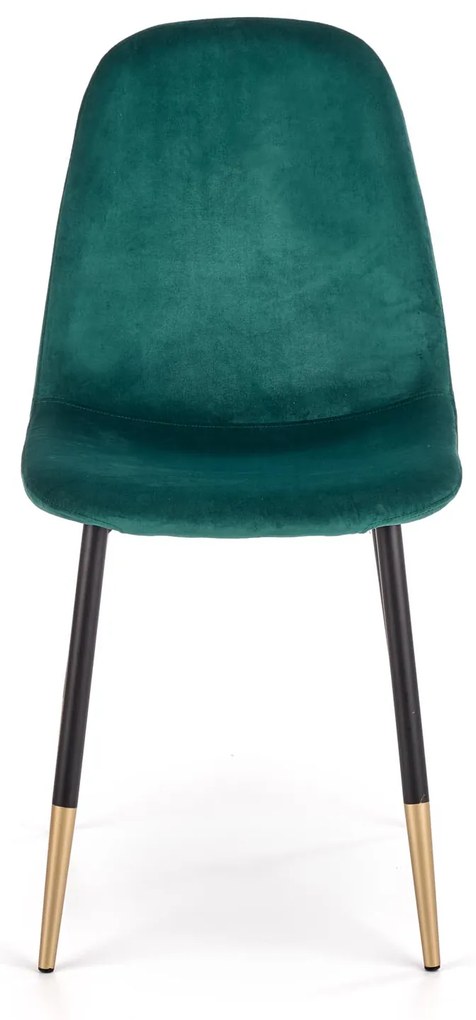 K379 chair, color: dark green DIOMMI V-CH-K/379-KR-C.ZIELONY