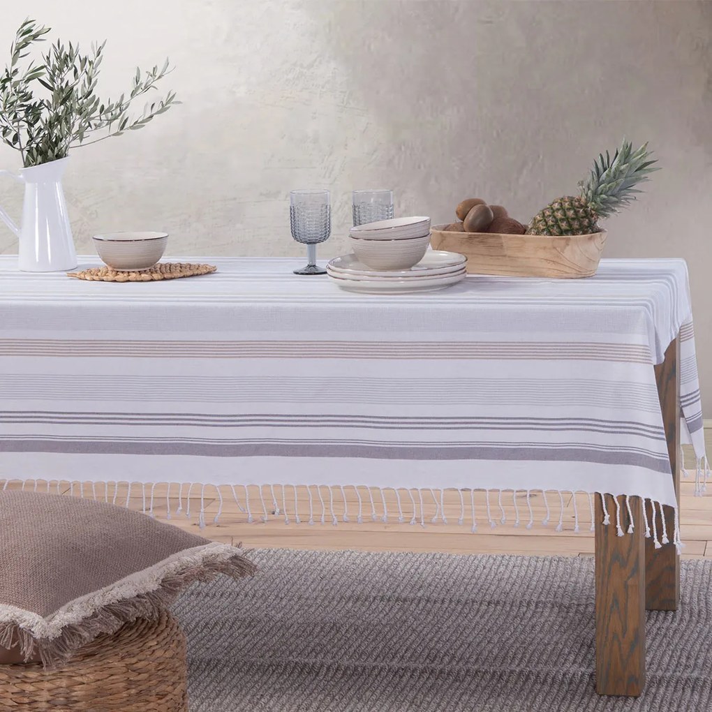Τραπεζομάντηλο (140x180) Nef-Nef Homeware Canfield Grey