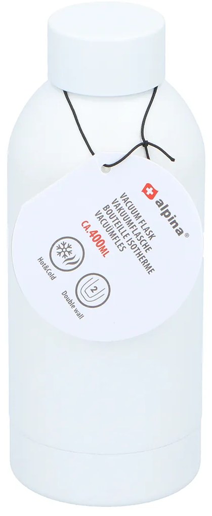 Μπουκάλι Θερμός 400ml Alpina 871125250673 White