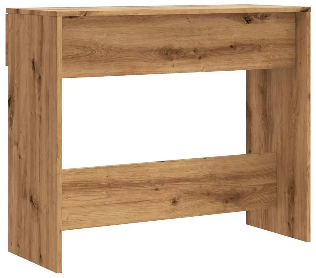 Τραπέζι κονσόλας Artisan Oak 90x36x75 cm Κατασκευασμένο ξύλο - Καφέ