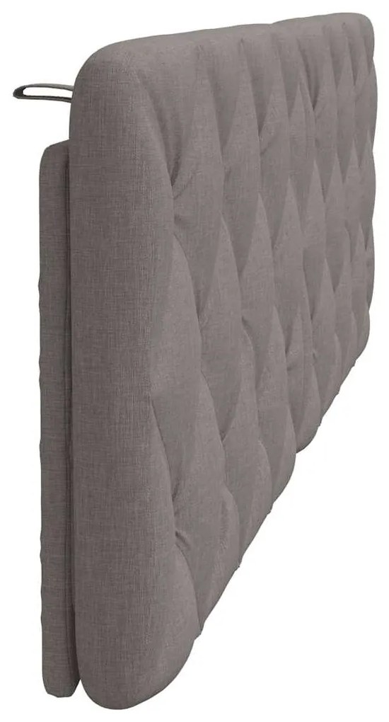 vidaXL Μαξιλάρι για Κεφαλάρι Taupe 160 εκ. Υφασμάτινο