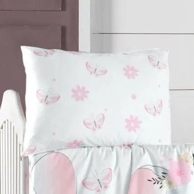 Beauty Home Ζεύγος μαξιλαροθήκες βρεφικές Art 5604 35x45 Ροζ