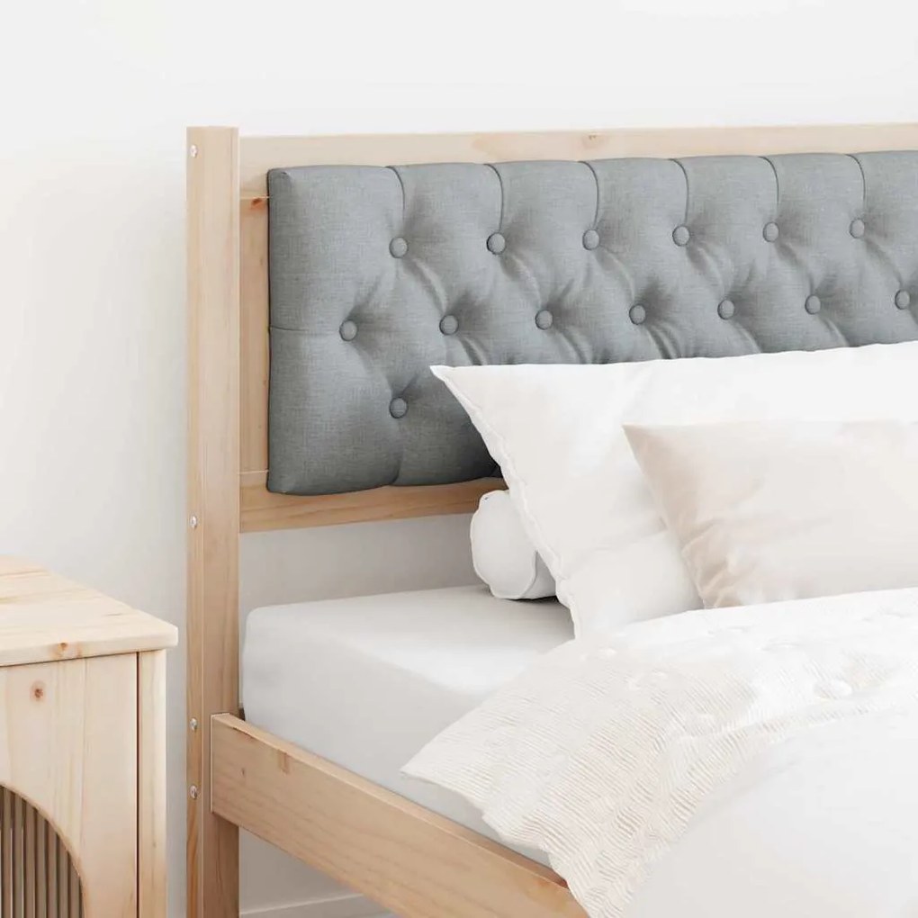 Κεφαλάρι Άλλο Καφέ και ανοιχτό γκρι 100 cm Μασίφ ξύλο πεύκου