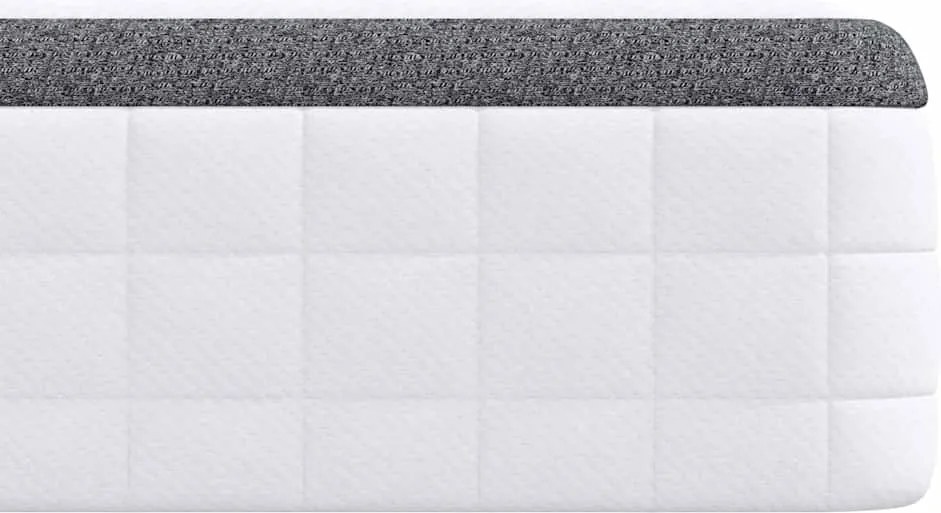 vidaXL Στρώμα Λευκό και Γκρι 100 x 200 cm Σαμπρέλα Bonell