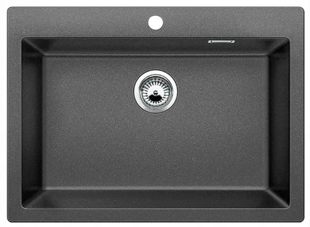 Blanco Pleon 8 Anthracite SILGRANIT™ PuraDur™ Γρανιτένιος Νεροχύτης Ένθετος με 1 Γούρνα 70x51cm 523043