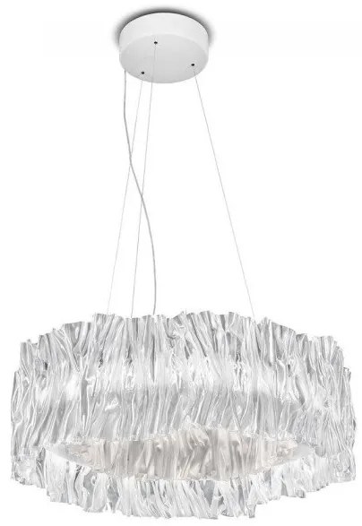 Κρεμαστό Φωτιστικό LED 52W Dimmable 2700K Accordeon Slamp-ACRSM00WHT01T0027KEU-Λευκό ACRSM00WHT01T0027KEU