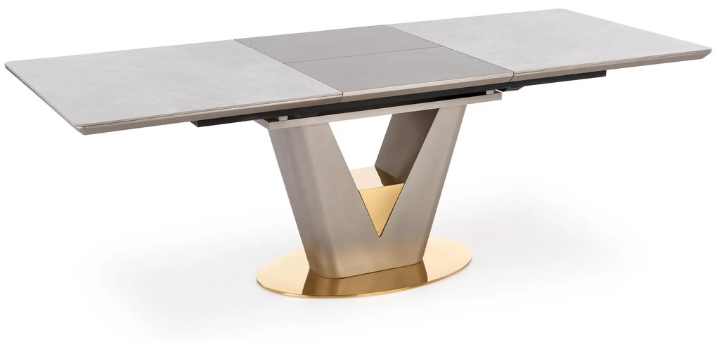 VALENTINO table light grey/gold DIOMMI V-CH-VALENTINO-ST