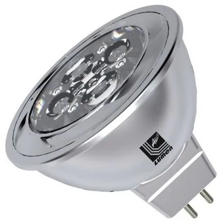 Λάμπα LED ισχύος 5W MR16 πλαστική 12V AC/DC LUMEN 13-16250