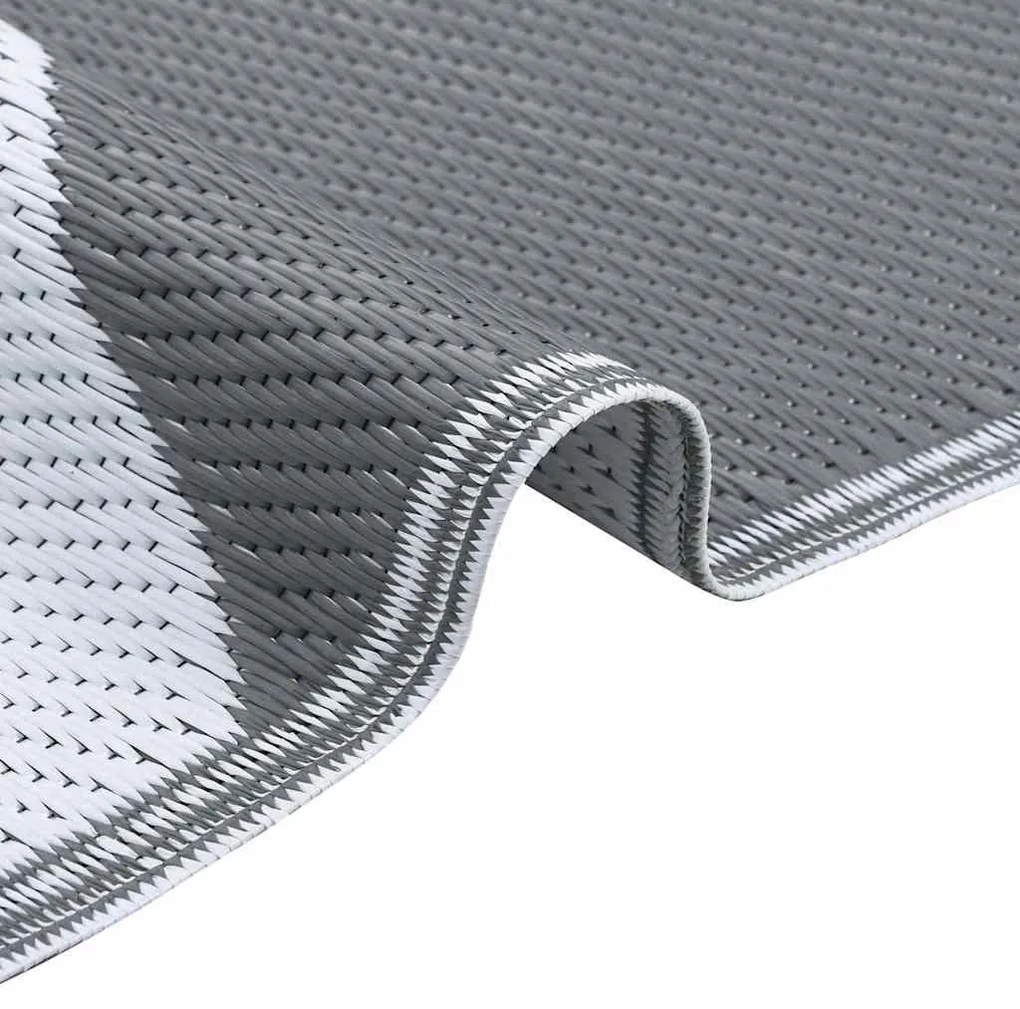 vidaXL Χαλί εξωτερικού χώρου Γκρι 300 x 400 cm PP