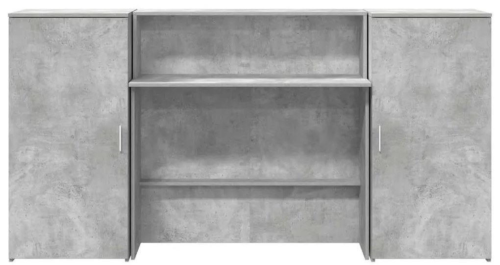 vidaXL Γραφείο υποδοχής 200x50x103,5 εκ. Επεξεργασμένο Ξύλο