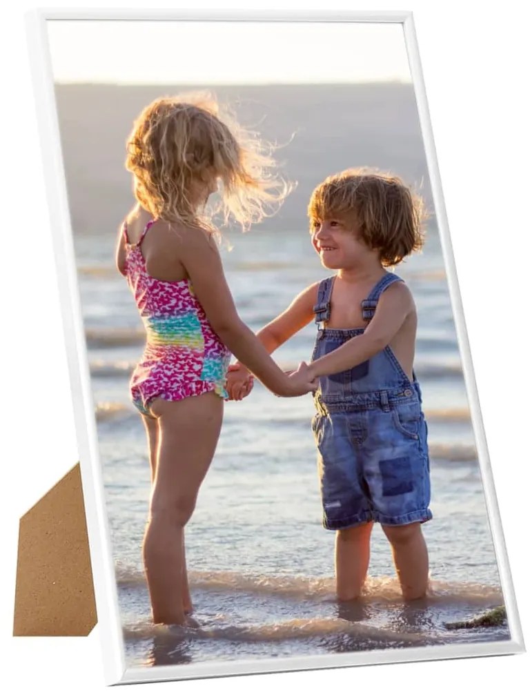 vidaXL Κορνίζες Κολάζ 3 τεμ. Λευκές για Τοίχο/Τραπέζι 21 x 29,7 εκ MDF