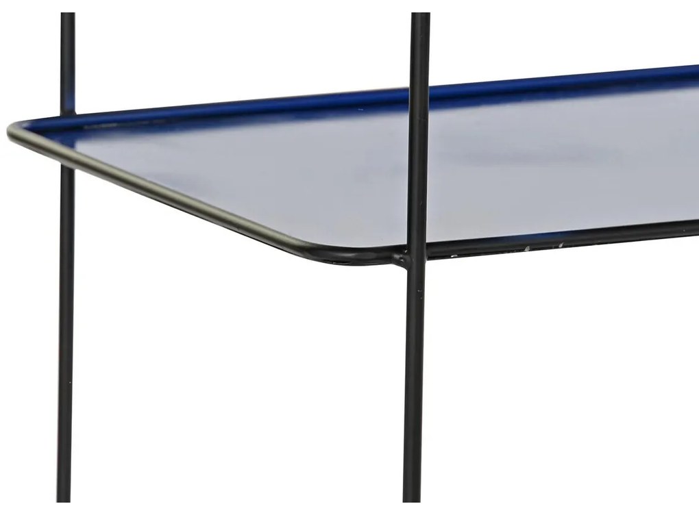 Σετ επίπλων DKD Home Decor Μπλε Μαύρο 70 x 27 x 45 cm 40 x 27 x 45 cm 80 x 27 x 65 cm 80 x 27,5 x 65 cm