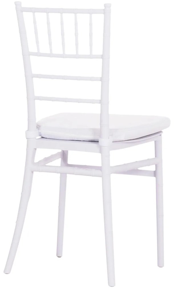 Καρέκλα Catering TIFFANY C21104 με Μαξιλάρι Πολυπροπυλενίου Λευκή 39x47x89Y εκ. 39x47x89 εκ.