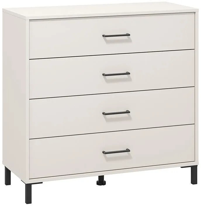 Κομότα - Συρταριέρα Vienne  4F Cashmere 93x40x90 εκ. 93x40x90 εκ.