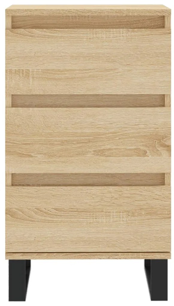 vidaXL Συρταριέρα Sonoma Δρυς 40 x 35 x 70 εκ. από Επεξεργασμένο Ξύλο