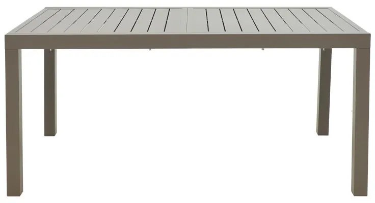 Τραπέζι Lafla Επεκτεινόμενο Αλουμίνιο Σαμπανιζέ 160-240x100x75εκ. 240x90x75 εκ.