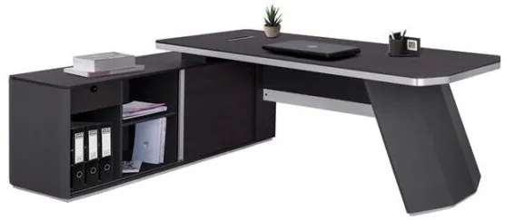 ΓΡΑΦΕΙΟ ΕΠΑΓΓΕΛΜΑΤΙΚΟ ΑΡΙΣΤΕΡΗ ΓΩΝΙΑ ROSEWOOD HM2112L 200X170X76Υ εκ.
