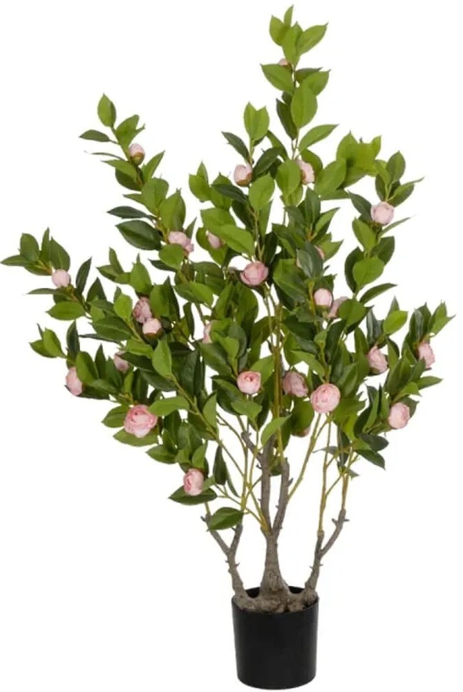 Τεχνητό Δέντρο Camelia 21115 50x30x90cm Pink-Green GloboStar Πολυαιθυλένιο,Ύφασμα