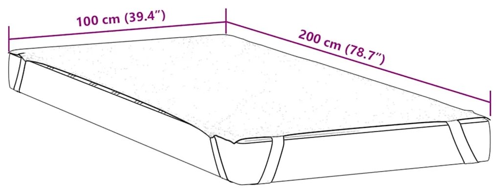 ΠΡΟΣΤΑΤΕΥΤΙΚΟ ΣΤΡΩΜΑΤΟΣ ΛΕΥΚΟ 100X200 ΕΚ. ΑΔΙΑΒΡΟΧΟ 4100169