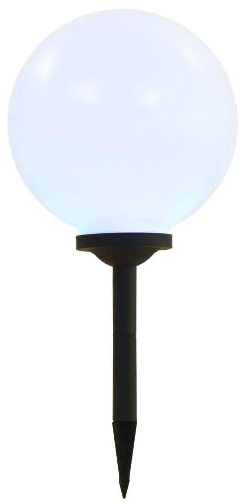 Φωτιστικά Μπάλες Εξωτερικού Χώρου Ηλιακά 4 τεμ. LED 30 εκ. RGB - Λευκό