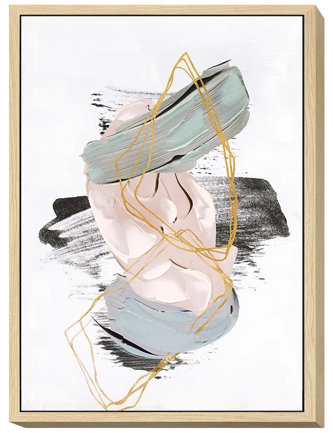 Πίνακας Σε Κορνίζα "Abstract" Καμβάς 50x70x4cm - ART-14690009