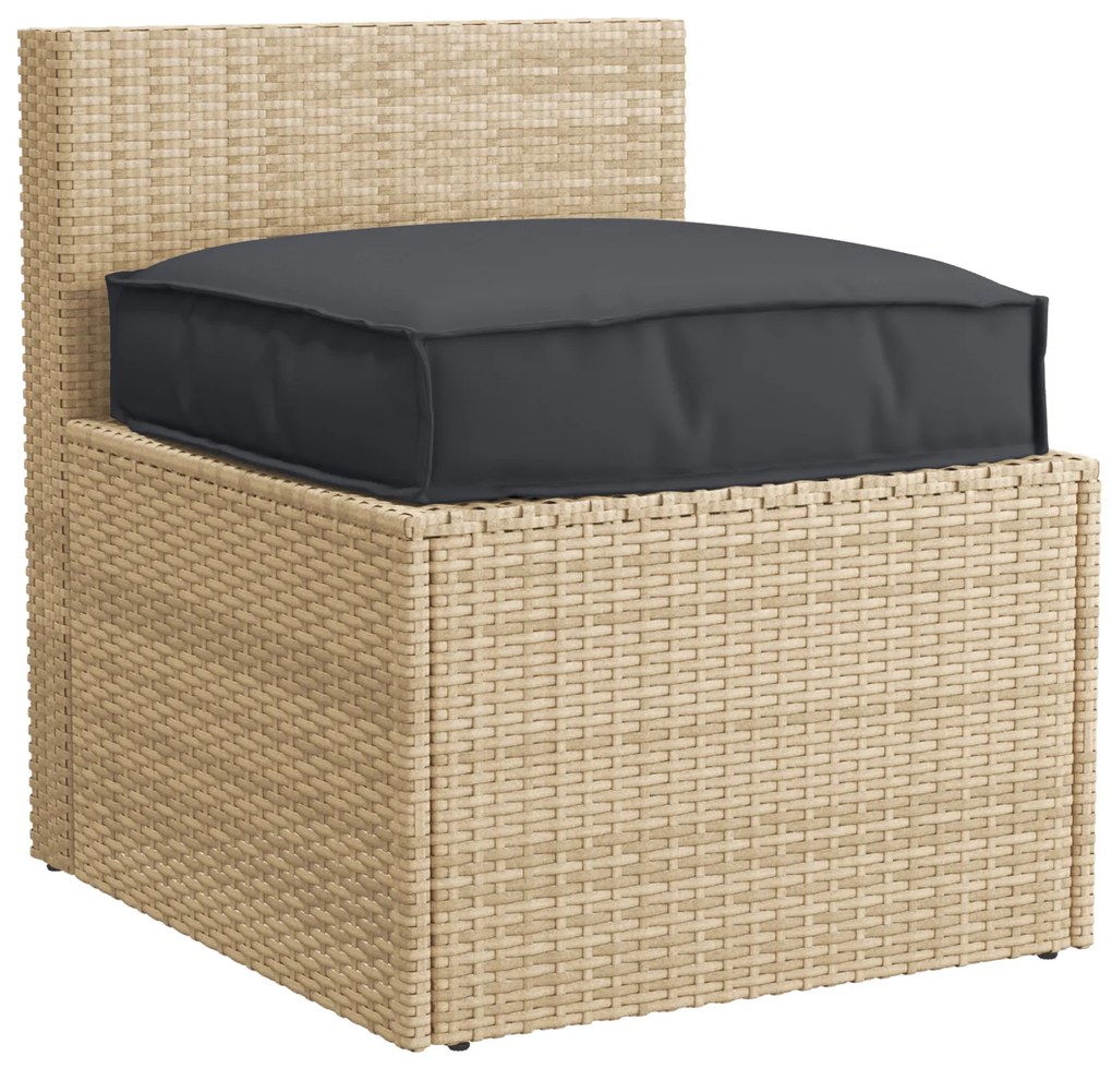 vidaXL Μαξιλάρι παλέτας για κάθισμα Μαύρο 60 x 60 x 12 cm