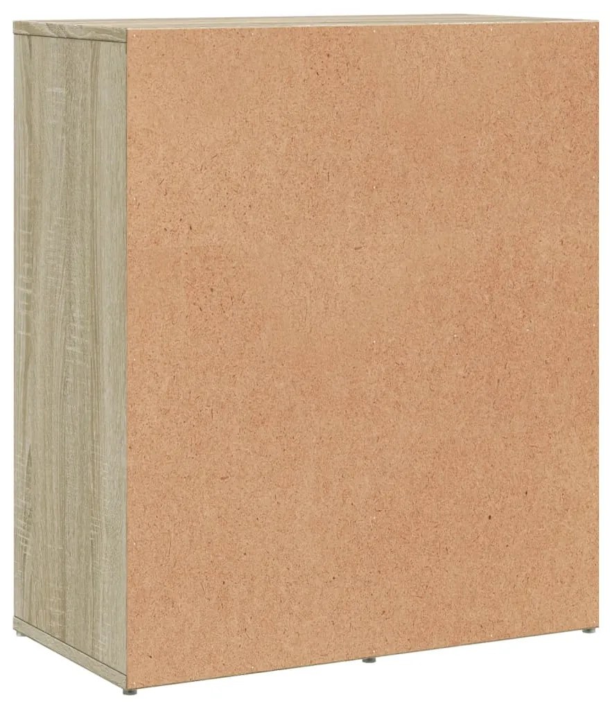 vidaXL Βοηθητικό Ντουλάπι Sonoma Δρυς 60x31x70 εκ. Επεξεργασμένο Ξύλο