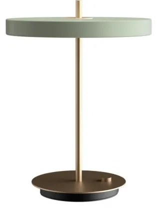 Επιτραπέζιο Φωτιστικό LED 13W Dimmer Θύρα USB 41,5cm Asteria Table Lamp Umage-2435-Σιέλ/Βεραμάν/Μέντα 2435
