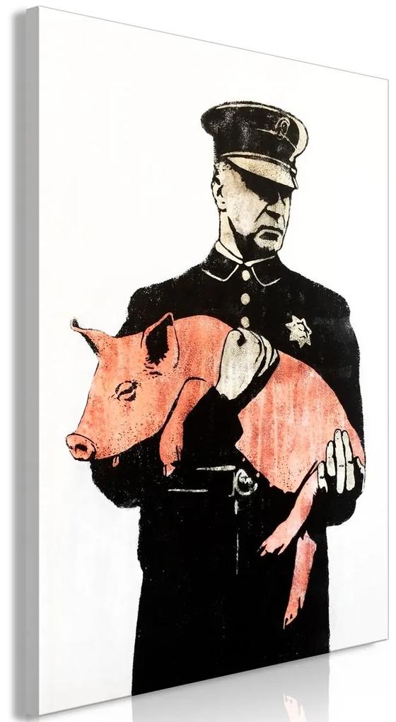 Πίνακας - Police Pig (1 Part) Vertical - 80x120