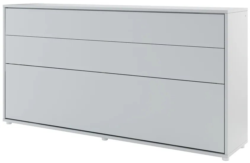Σετ επίπλων Concept Pro Lenart AH144, Γκρι, Πλαστικοποιημένη μοριοσανίδα, Τάβλες για Κρεβάτι, 160x200, Ενιαίος, Με κρεβάτι, Με πρόσθετο εξοπλισμό