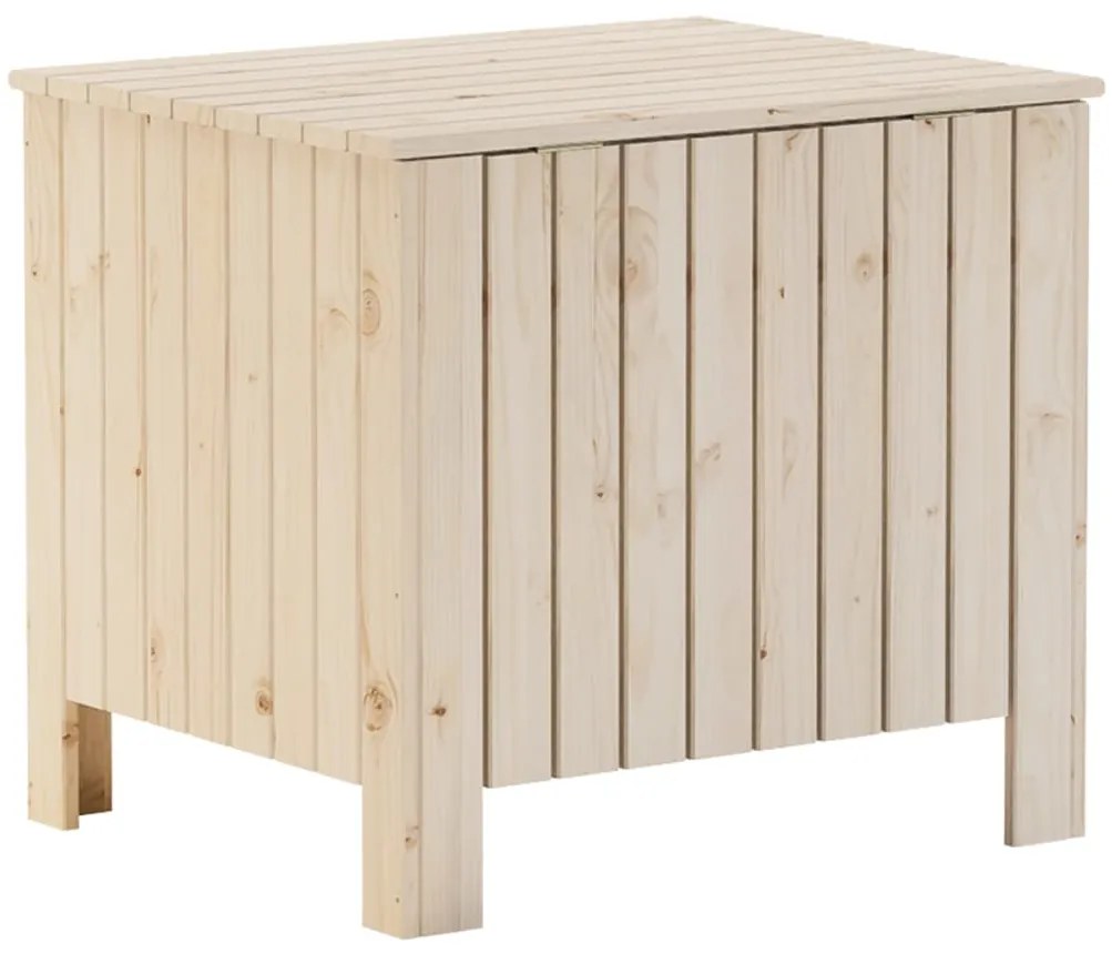 vidaXL Κουτί Αποθήκευσης με Καπάκι RANA 60x49x54εκ. Μασίφ Ξύλο Πεύκου