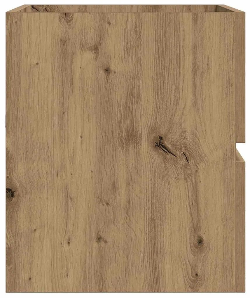 vidaXL Ντουλάπι Νιπτήρα Αρτισιανή Δρυς 90x38,5x45εκ Επεξεργασμένο Ξύλο