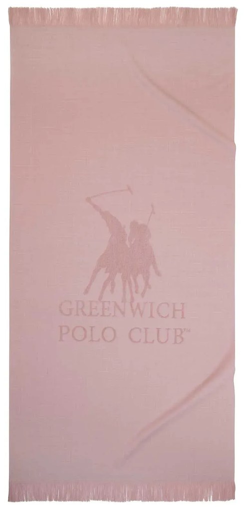 Πετσέτα Θαλάσσης Βαμβακερή 80x170εκ. Essential 3782 Nude Greenwich Polo Club