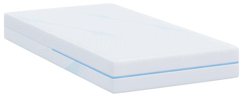 vidaXL Στρώμα Λευκό 80 x 160 cm Pěna