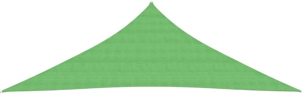 Πανί Σκίασης Ανοιχτό Πράσινο 4 x 4 x 5,8 μ. από HDPE 160 γρ./μ² - Πράσινο