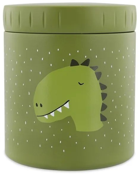 Trixie Θερμός Φαγητοδοχείο 500ml 10x10x12cm Mr Dino Πράσινο 77921