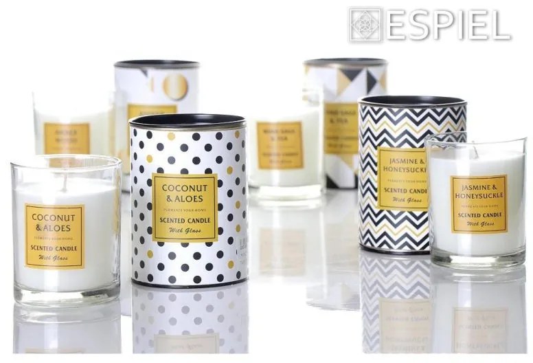 Αρωματικό Κερί σε Βάζο Jasmine &amp; Honeysuckle 230gr