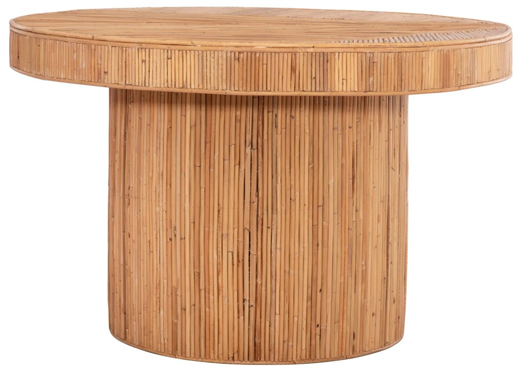 ΤΡΑΠΕΖΙ ΤΡΑΠΕΖΑΡΙΑΣ GATSBY HM9884 ΦΥΣΙΚΟ RATTAN ΣΕ ΦΥΣΙΚΟ ΧΡΩΜΑ Φ120x76Υεκ.