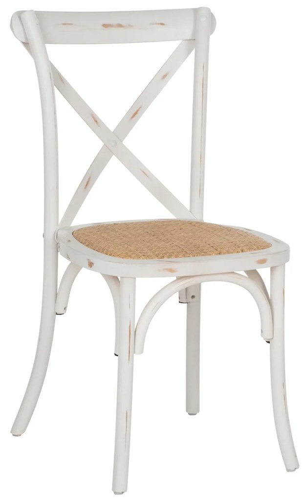 Καρέκλα OWEN Στοιβαζόμενη Ξύλινη Οξιά χρώμα White wash 45x55,5x90εκ. 45x55.5x90 εκ.