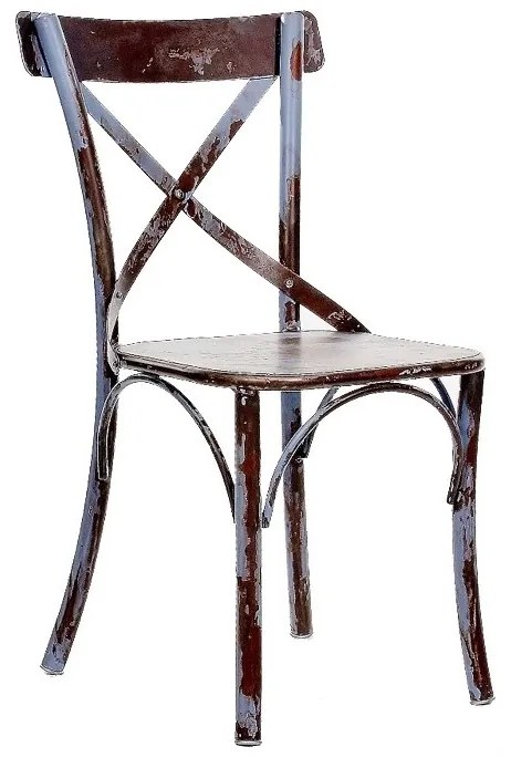 281 Agata μεταλλική καρέκλα Σε πολλούς χρωματισμούς 53x43x45xh88cm Μέταλλο