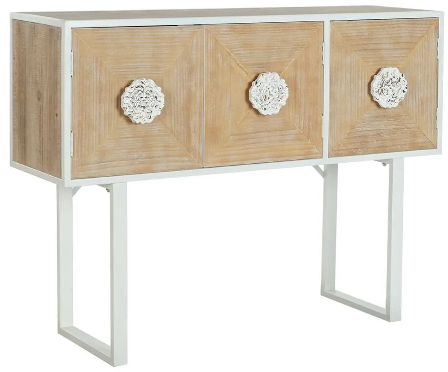 Έπιπλο Εισόδου DKD Home Decor Λευκό 120 x 35 x 90 cm