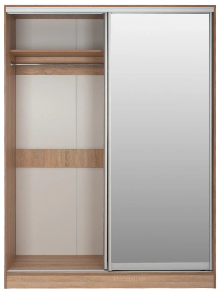 ΝΤΟΥΛΑΠΑ ΔΙΦΥΛΛΗ ΣΥΡΟΜΕΝΗ ΜΕ ΚΑΘΡΕΠΤΗ SONAMA HM2434 160x60x210 εκ.