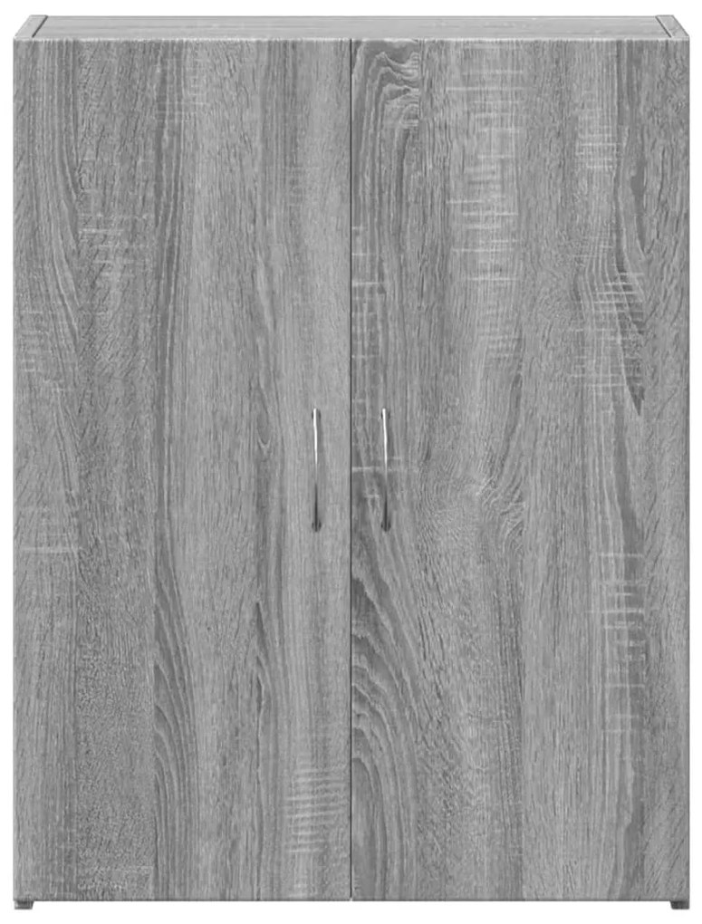 vidaXL Αρχειοθήκη Γκρι Sonoma 60x32x77,5 εκ. από Επεξεργασμένο Ξύλο