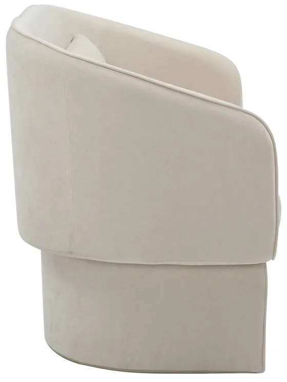 Καναπές διθέσιος Playmob pakoworld ύφασμα σε μπεζ απόχρωση 128x65x79εκ